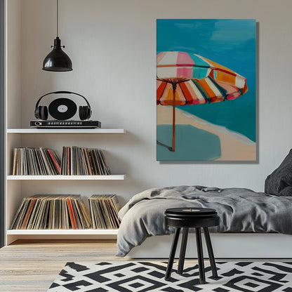 MYSTBIT ART | Retro Sunshine Canvas Print Wall Art