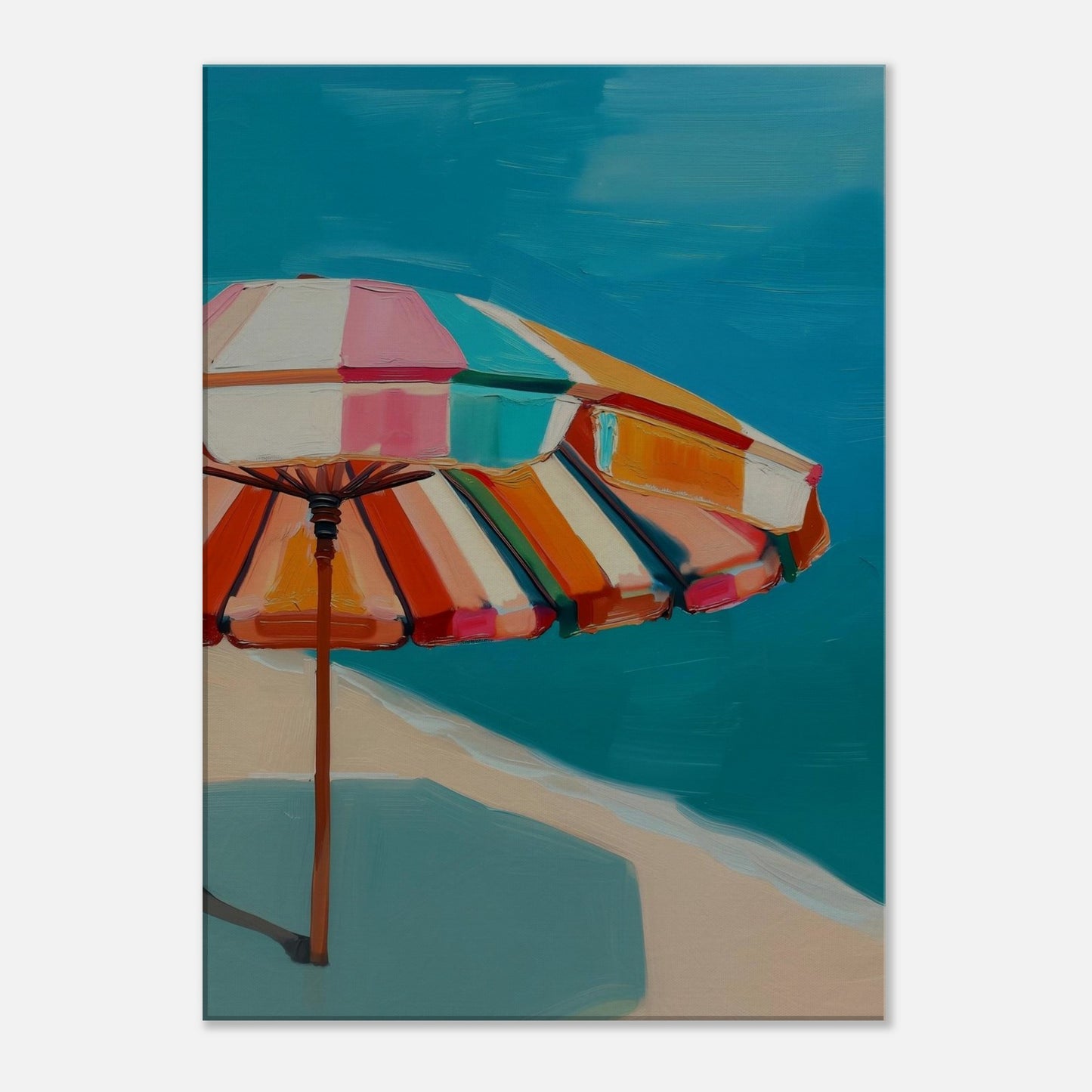 MYSTBIT ART | Retro Sunshine Canvas Print Wall Art