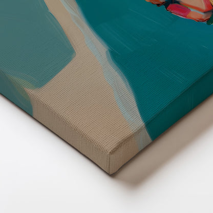 MYSTBIT ART | Retro Sunshine Canvas Print Wall Art