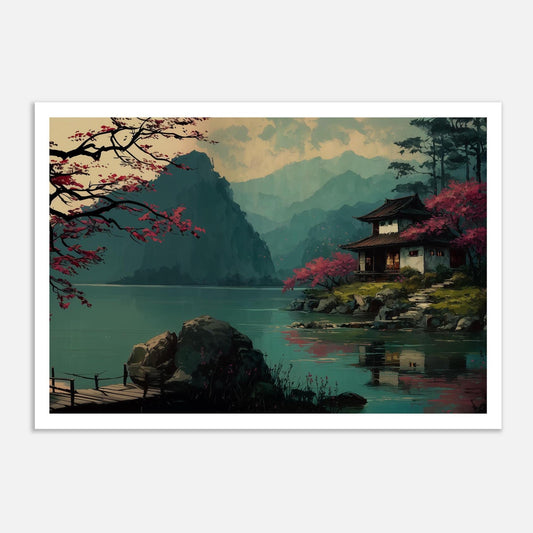MYSTBIT ART | Sanctuary in Spring Art Print Wall Art