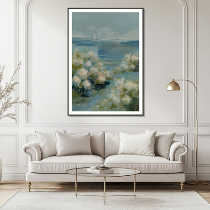 MYSTBIT ART | Sea and Petals Art Print Wall Art