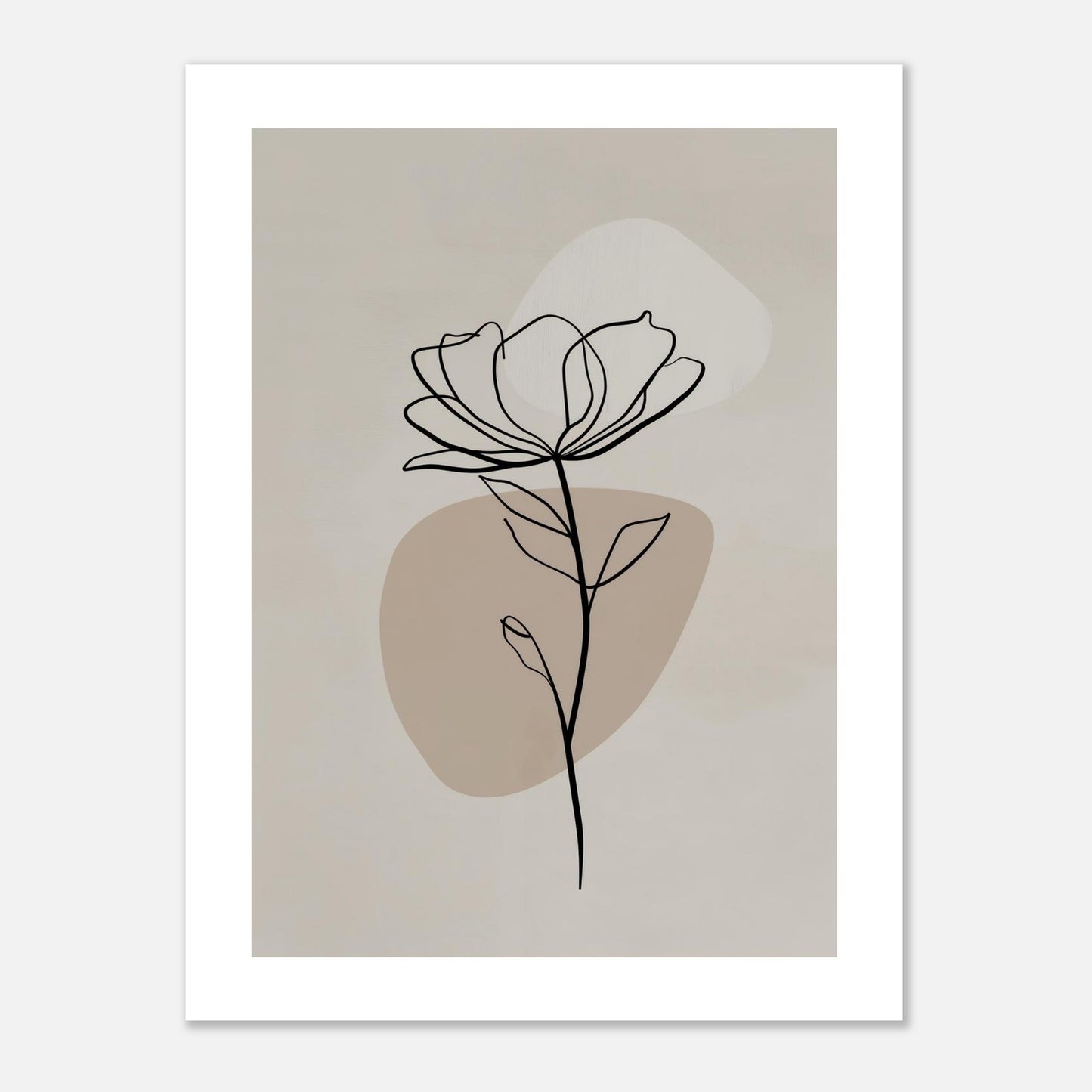 MYSTBIT ART | Silent Flower Art Print Wall Art