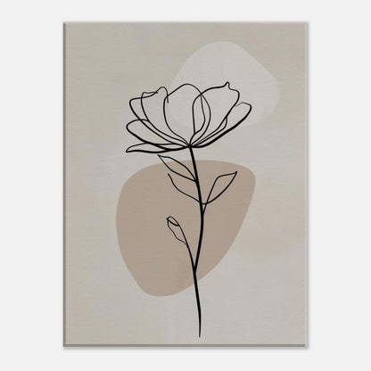 MYSTBIT ART | Silent Flower Canvas Print Wall Art