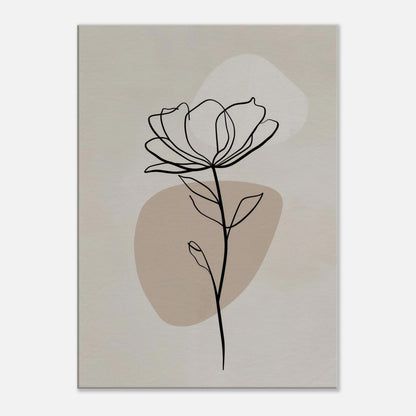 MYSTBIT ART | Silent Flower Canvas Print Wall Art