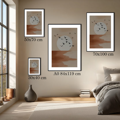 MYSTBIT ART | Silent Shore Art Print Wall Art