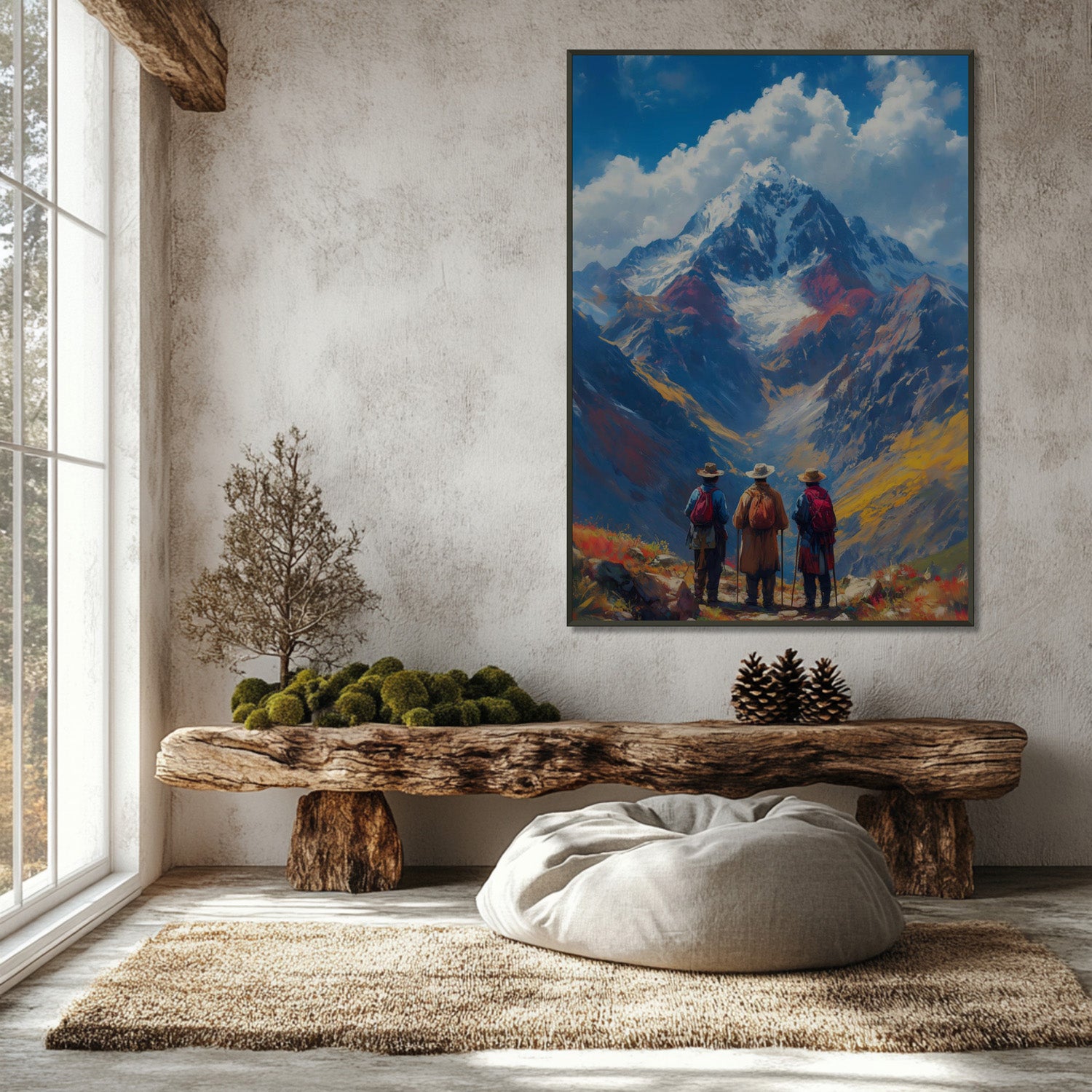 MYSTBIT ART | Skyward Journey Art Print Wall Art