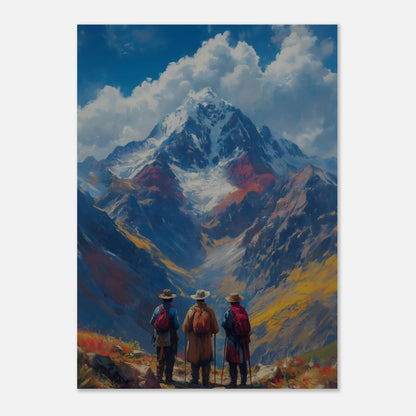 MYSTBIT ART | Skyward Journey Art Print Wall Art