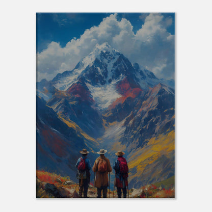 MYSTBIT ART | Skyward Journey Canvas Print Wall Art