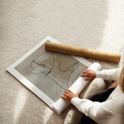 MYSTBIT ART | Soft Balance Art Print Wall Art