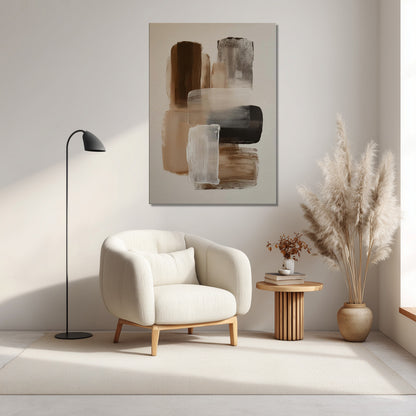 MYSTBIT ART | Soft Contrast Canvas Print Wall Art