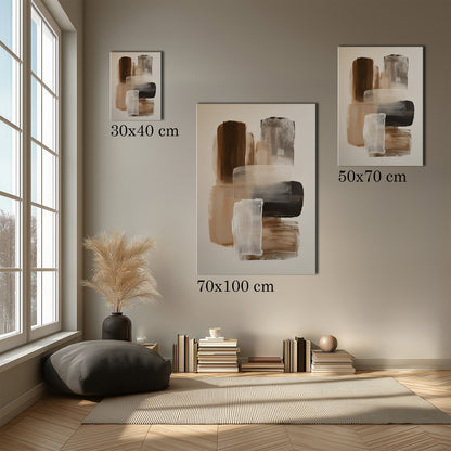 MYSTBIT ART | Soft Contrast Canvas Print Wall Art