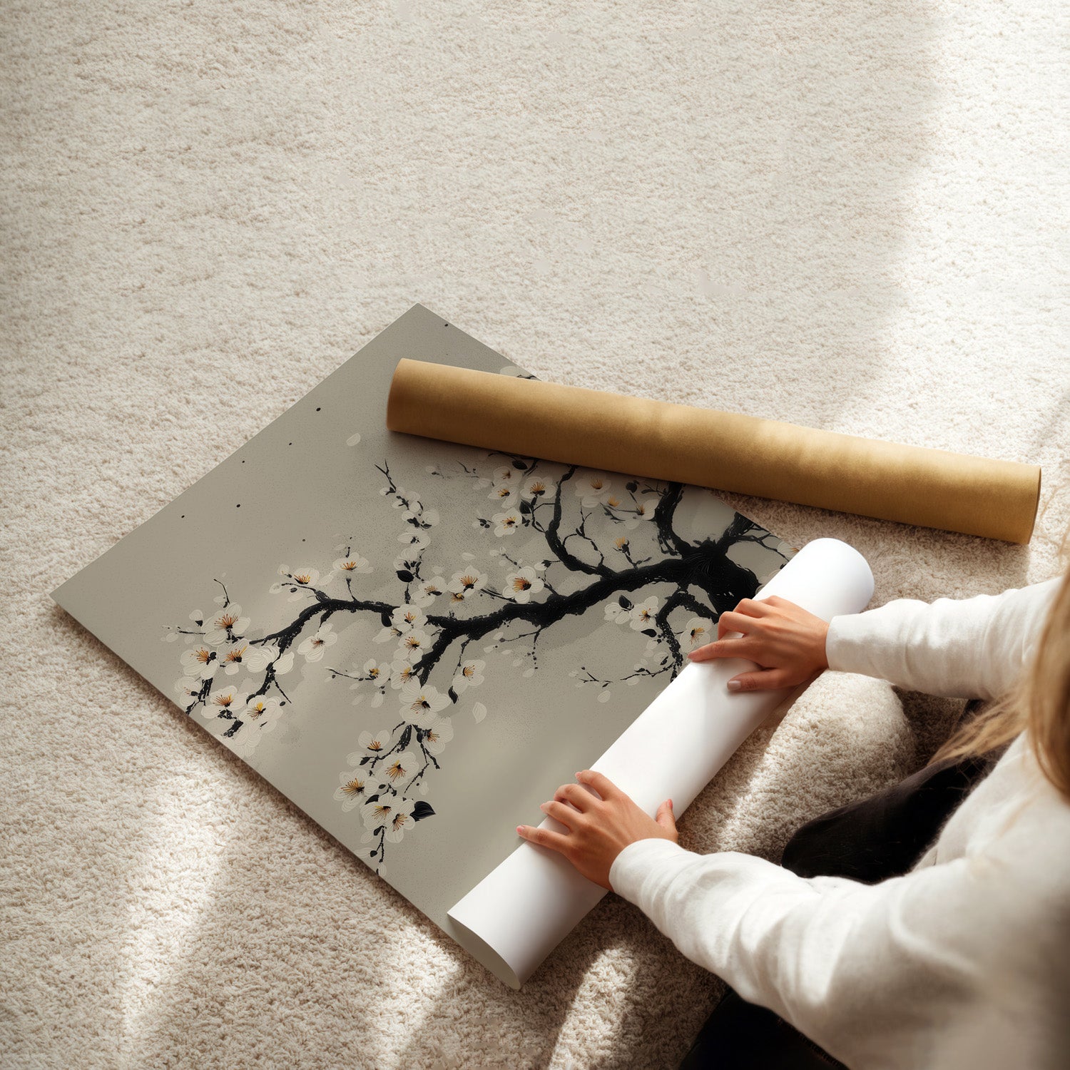 MYSTBIT ART | The Way of Bloom Art Print Wall Art