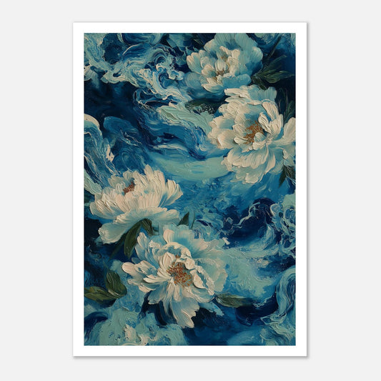 MYSTBIT ART | Tides of Bloom Art Print Wall Art