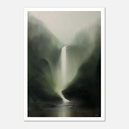 MYSTBIT ART | Timeless Stream Art Print Wall Art