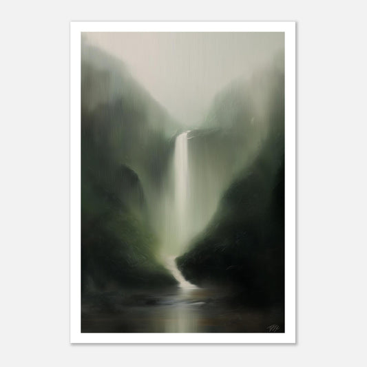 MYSTBIT ART | Timeless Stream Art Print Wall Art