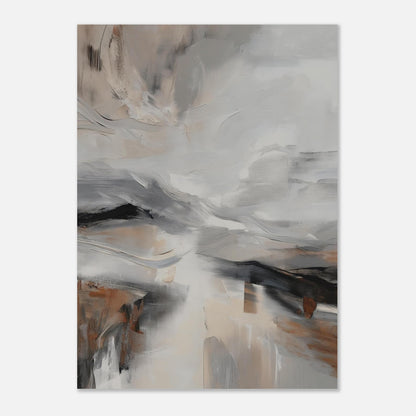 MYSTBIT ART | Veiled Erosion Art Print Wall Art