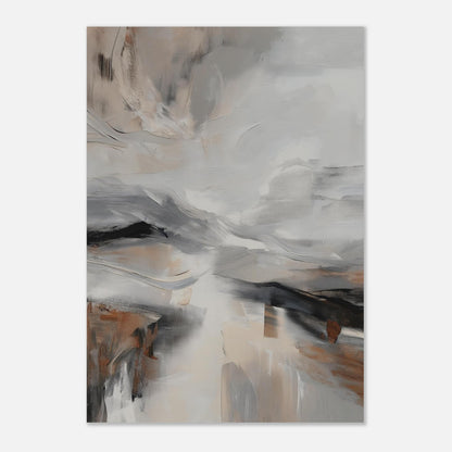 MYSTBIT ART | Veiled Erosion Art Print Wall Art