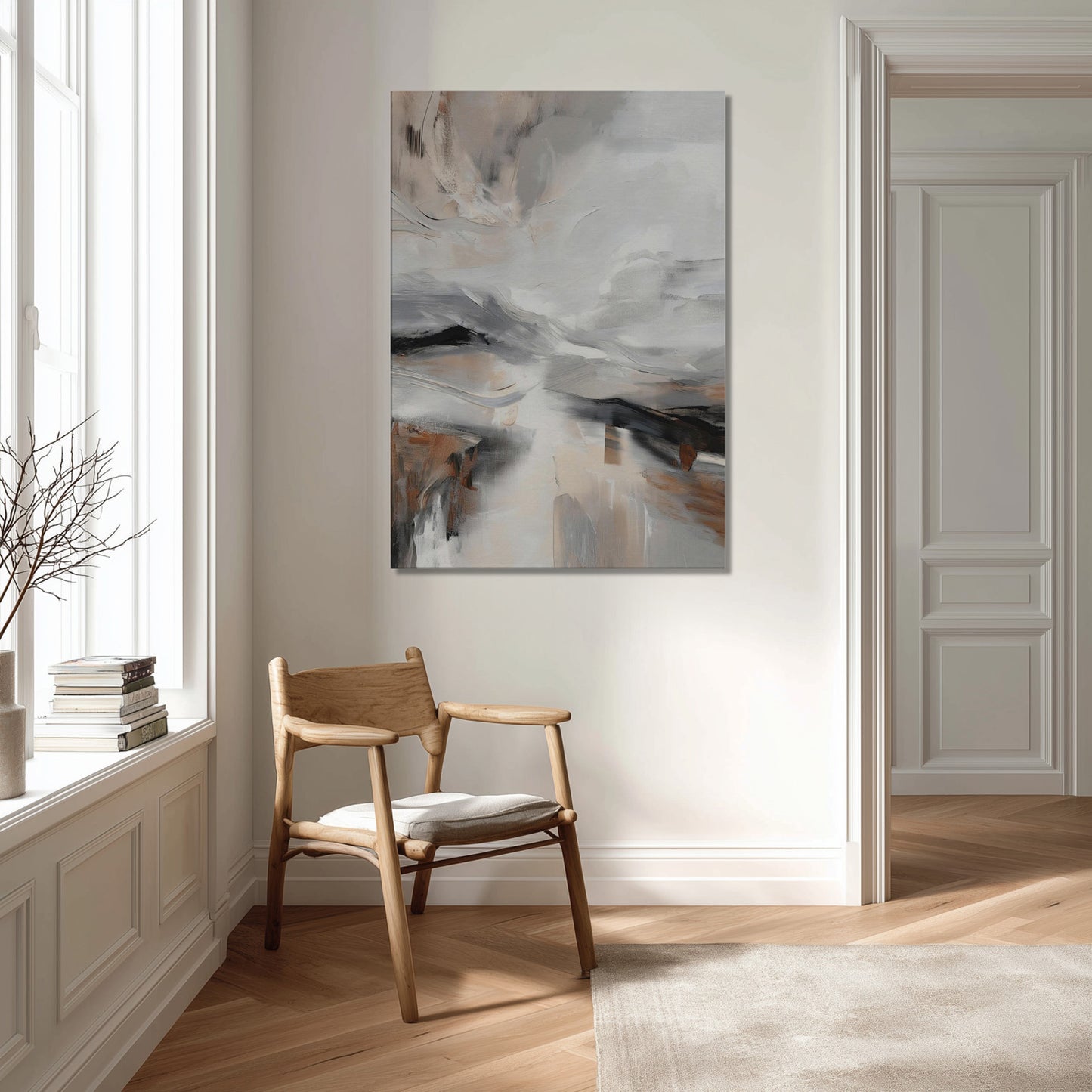 MYSTBIT ART | Veiled Erosion Canvas Print Wall Art