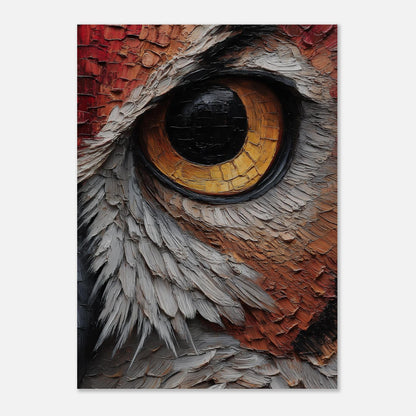 MYSTBIT ART | Watchful Flame Art Print Wall Art