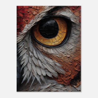 MYSTBIT ART | Watchful Flame Canvas Print Wall Art