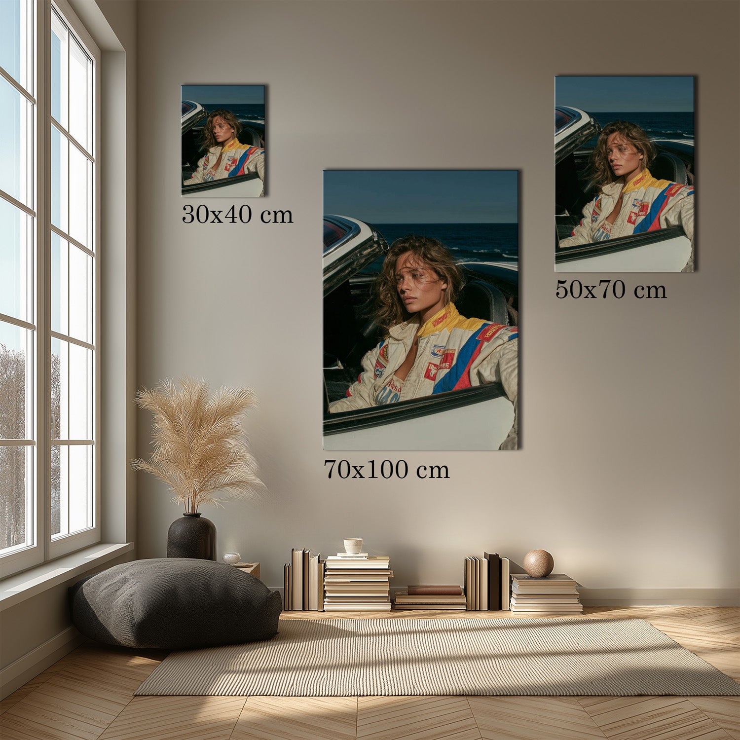 MYSTBIT ART | West Coast Drive Canvas Print Wall Art
