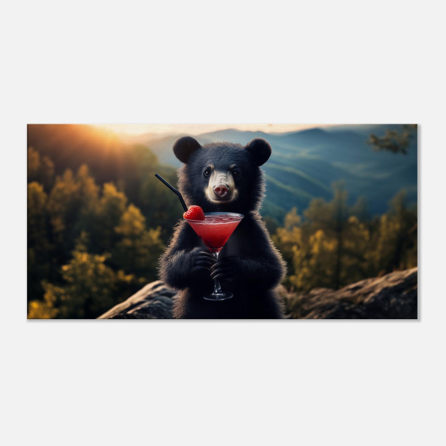 Bear’s Cocktail Hour | Canvas