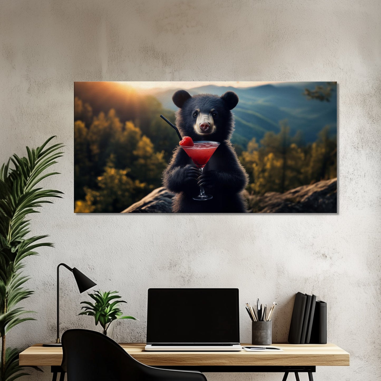 Bear’s Cocktail Hour | Canvas