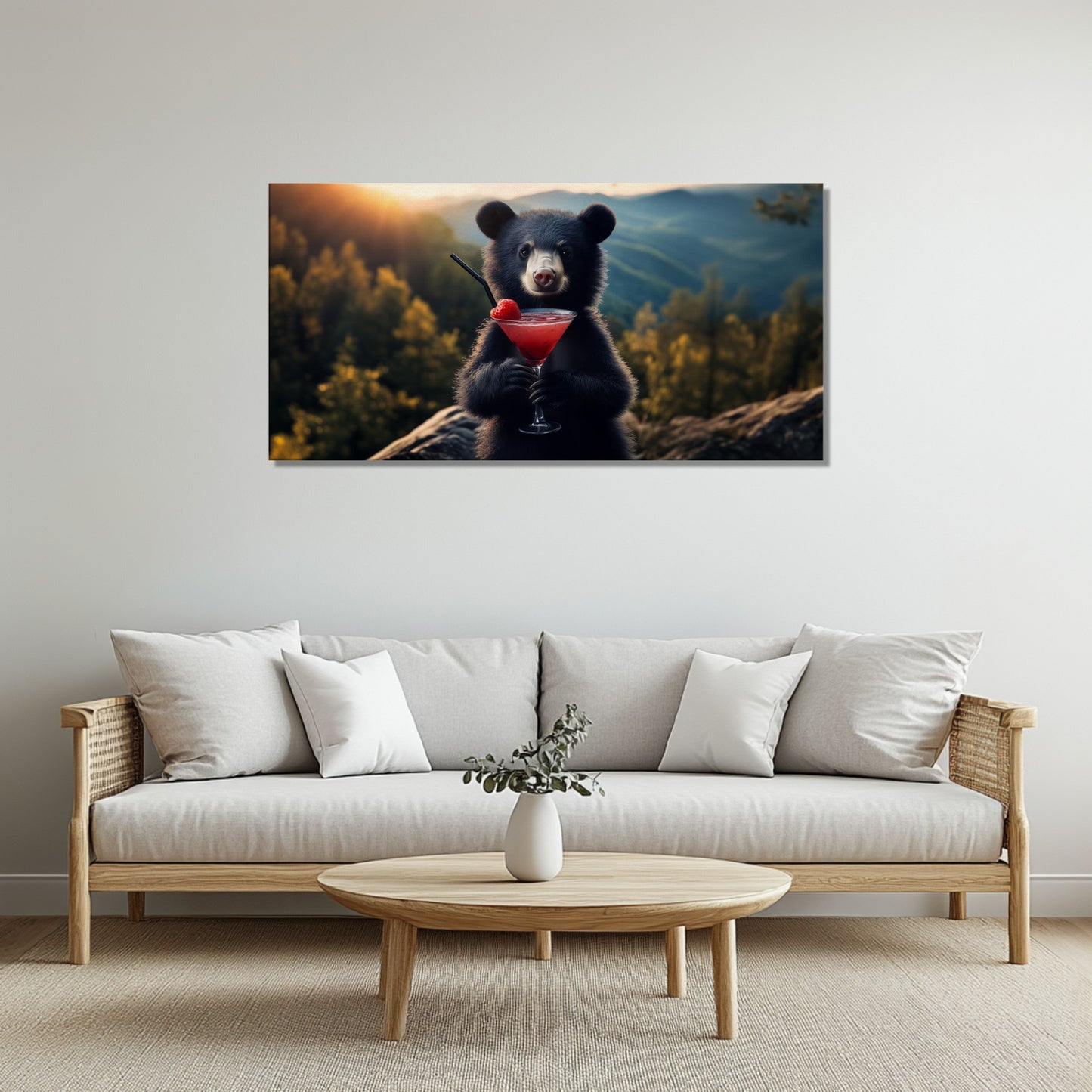 Bear’s Cocktail Hour | Canvas