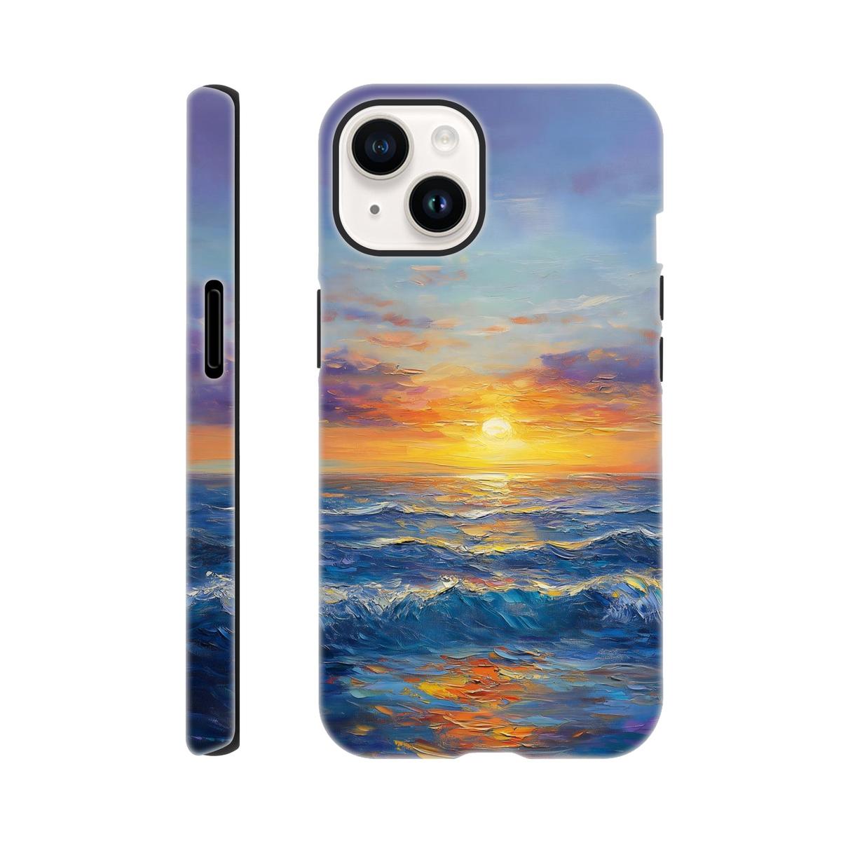 Ocean Horizon Glow | iPhone Case-MystBit Store