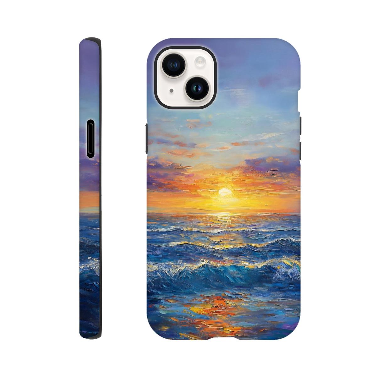Ocean Horizon Glow | iPhone Case-MystBit Store