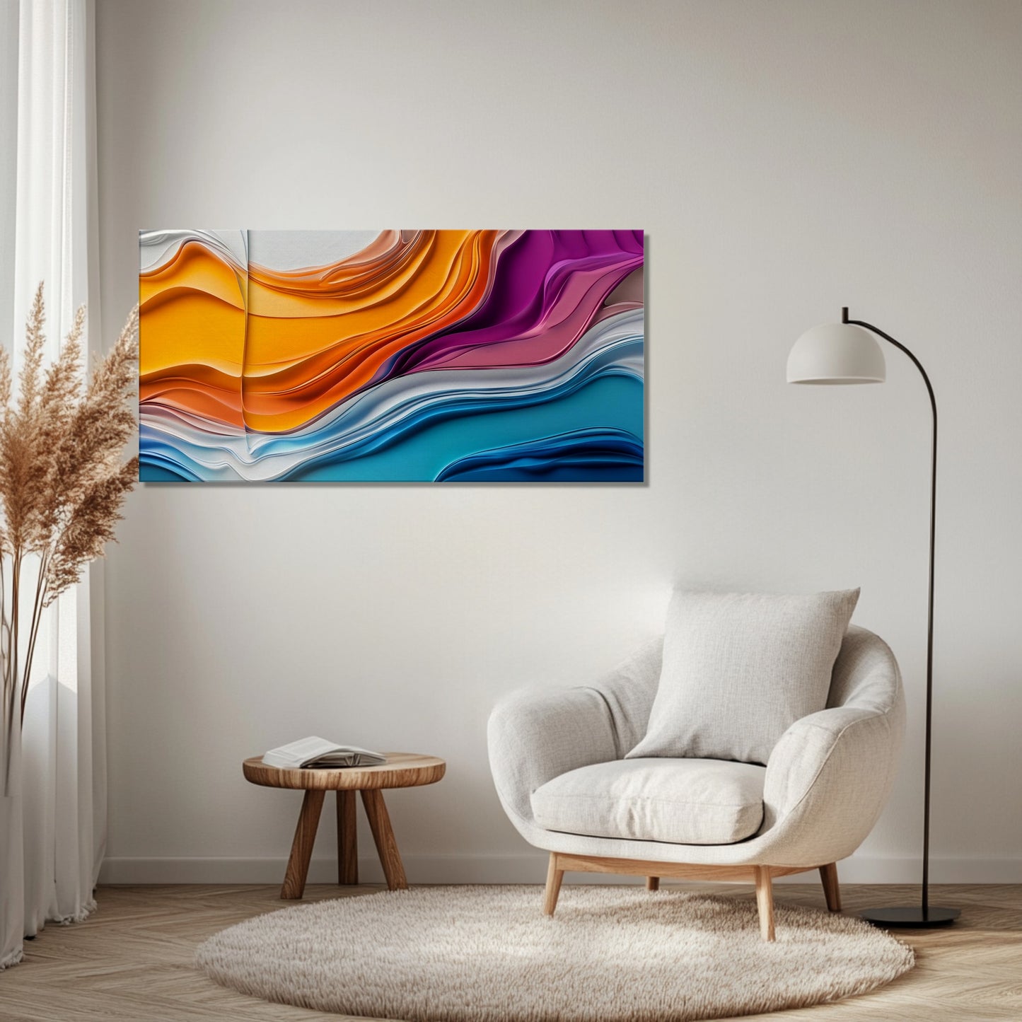 MYSTBIT ART | Colorful Fluidity | Canvas