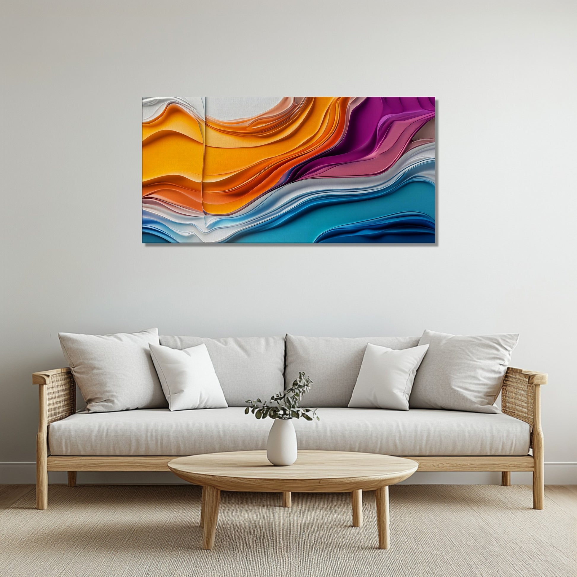 MYSTBIT ART | Colorful Fluidity | Canvas