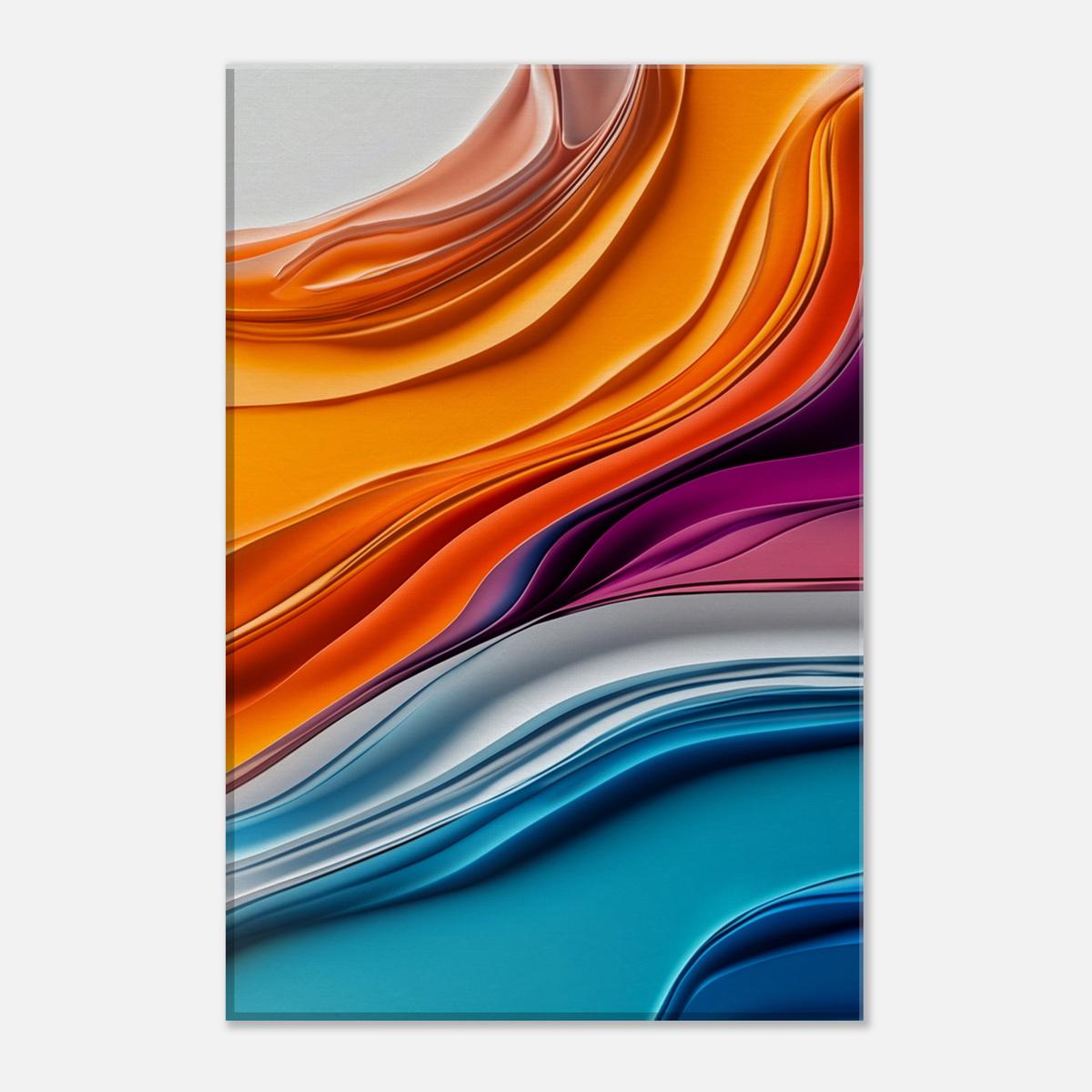 MYSTBIT ART | Colorful Fluidity | Canvas