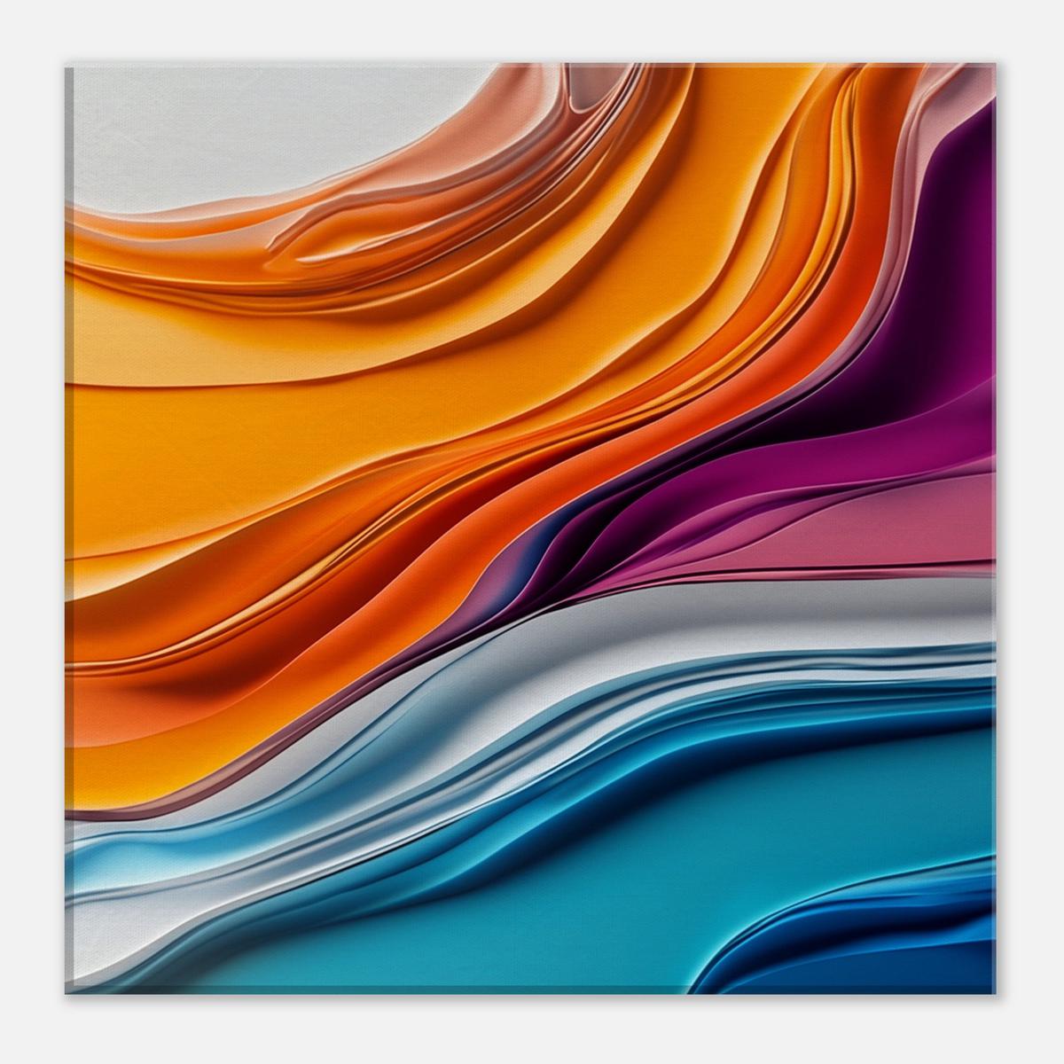 MYSTBIT ART | Colorful Fluidity | Canvas