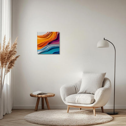 MYSTBIT ART | Colorful Fluidity | Canvas