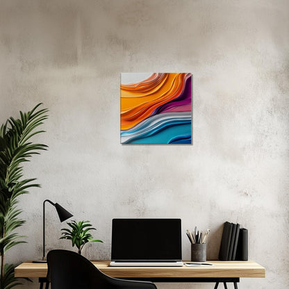 MYSTBIT ART | Colorful Fluidity | Canvas