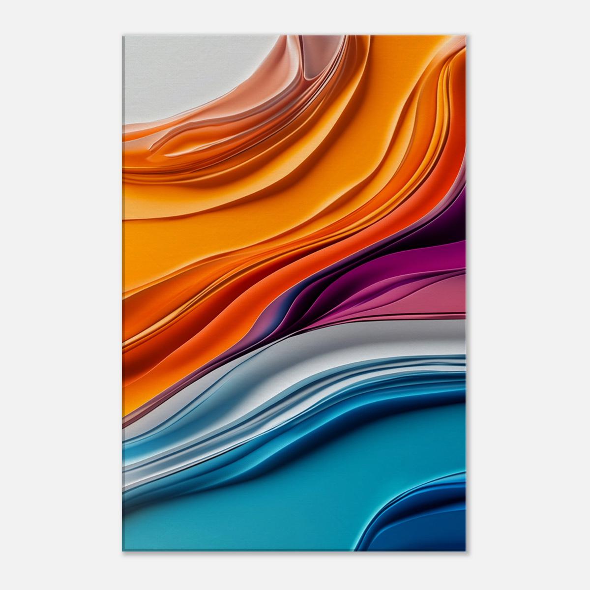 MYSTBIT ART | Colorful Fluidity | Canvas