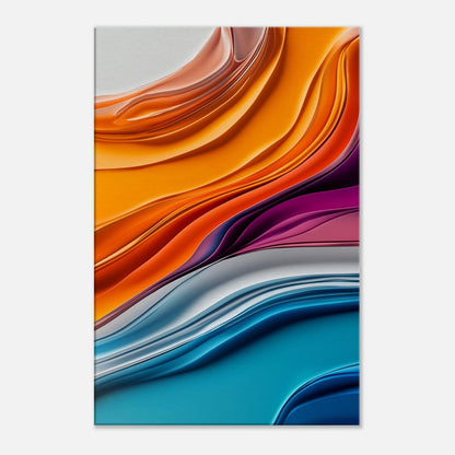 MYSTBIT ART | Colorful Fluidity | Canvas