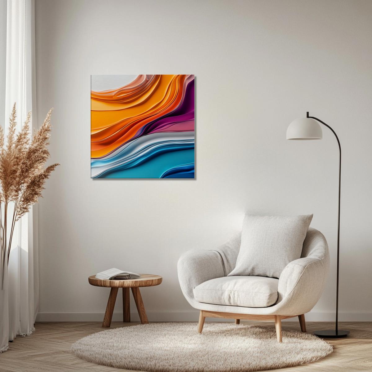 MYSTBIT ART | Colorful Fluidity | Canvas