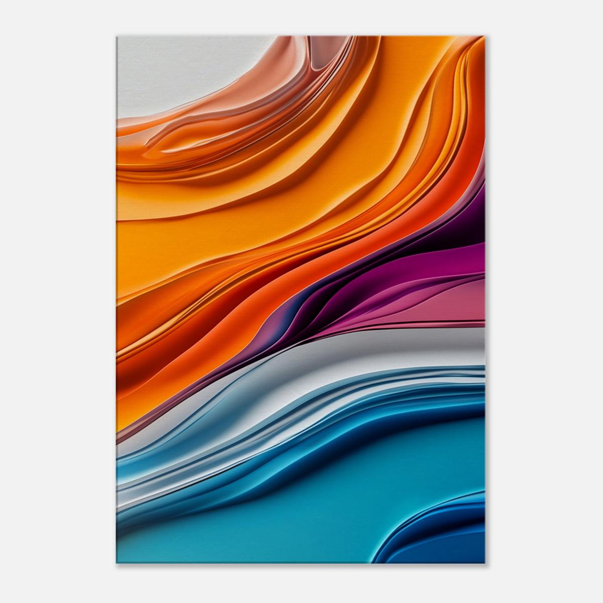 MYSTBIT ART | Colorful Fluidity | Canvas