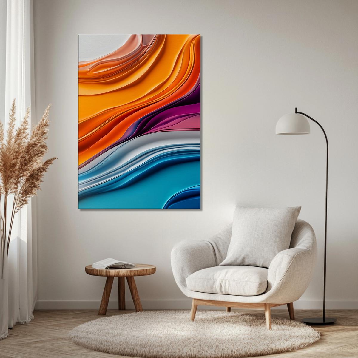 MYSTBIT ART | Colorful Fluidity | Canvas