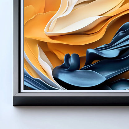 Colorful Fluidity | Metal Frame-MystBit Store