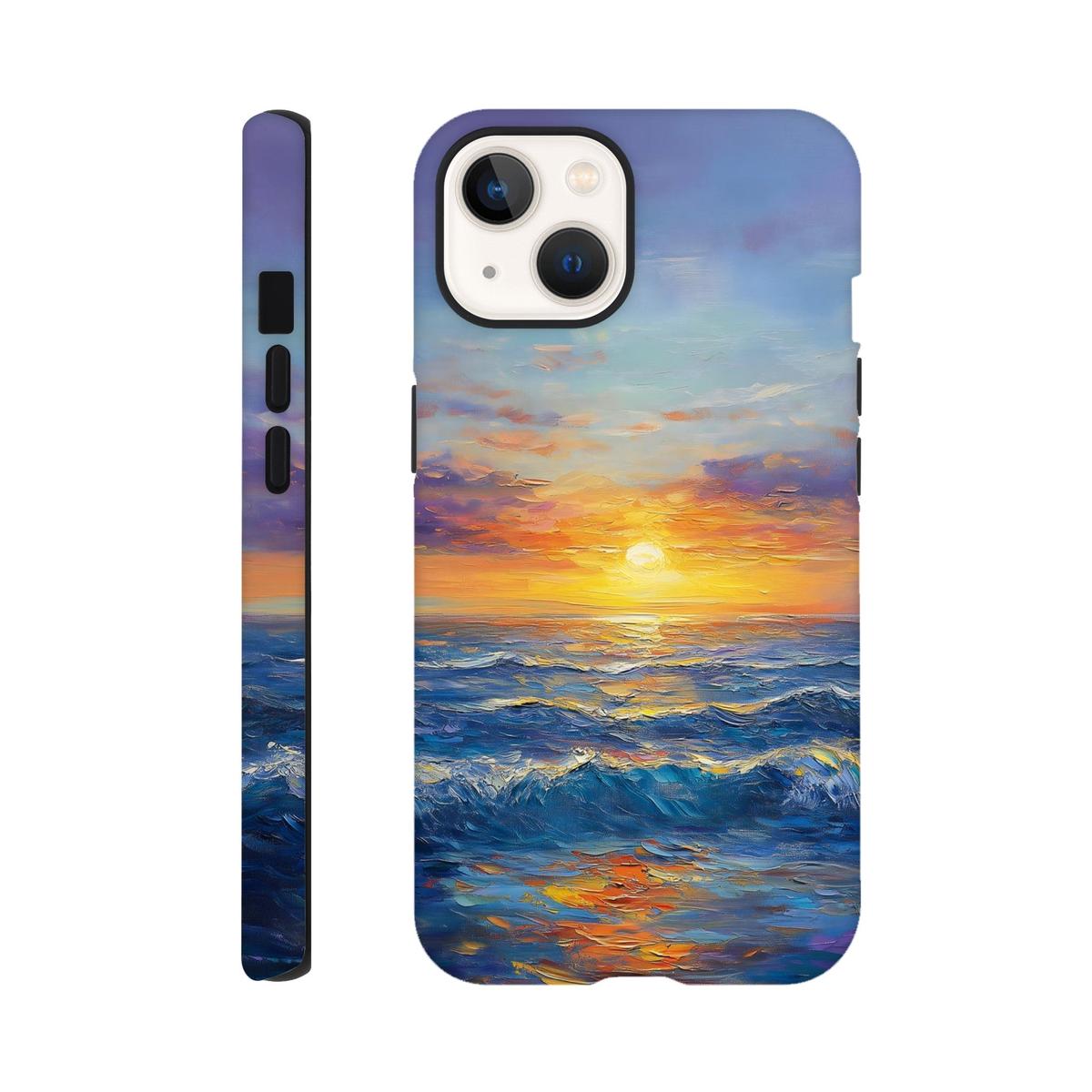 Ocean Horizon Glow | iPhone Case-MystBit Store