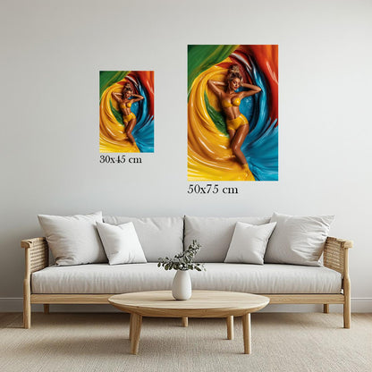 Drenched in Color | Acrylic Glass-MystBit Store