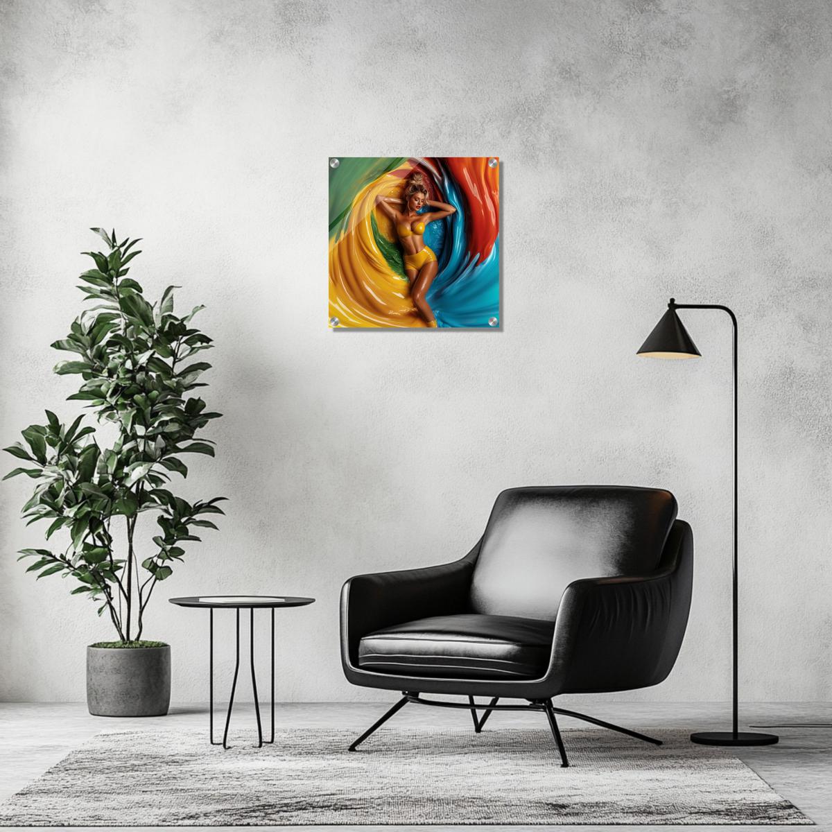 Drenched in Color | Acrylic Glass-MystBit Store