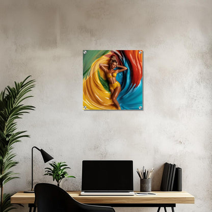 Drenched in Color | Acrylic Glass-MystBit Store