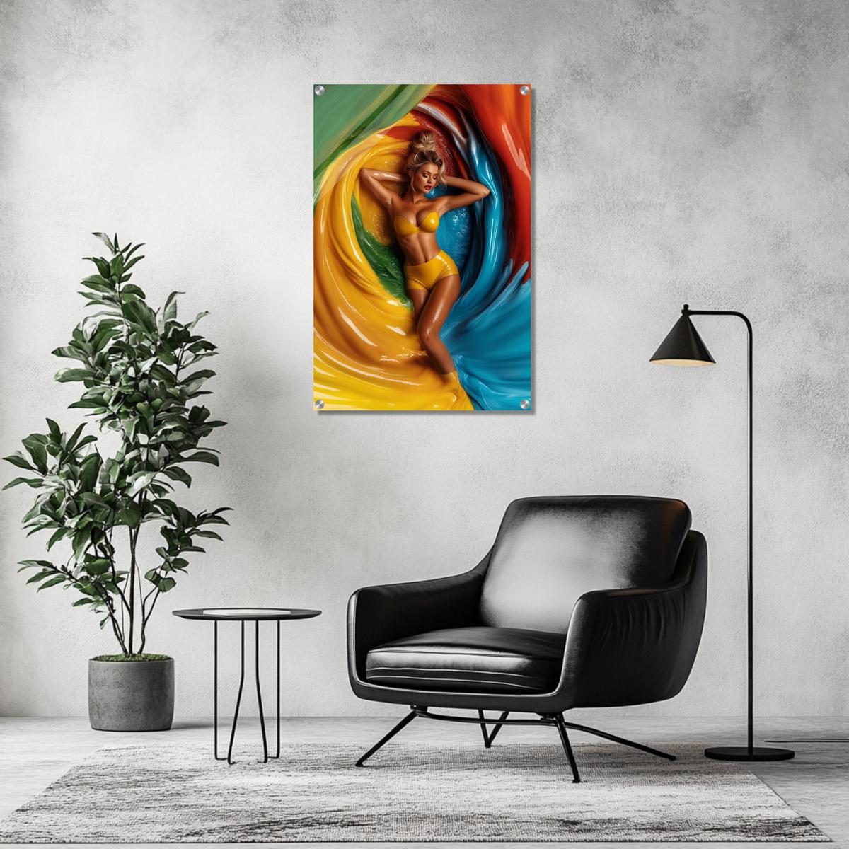 Drenched in Color | Acrylic Glass-MystBit Store