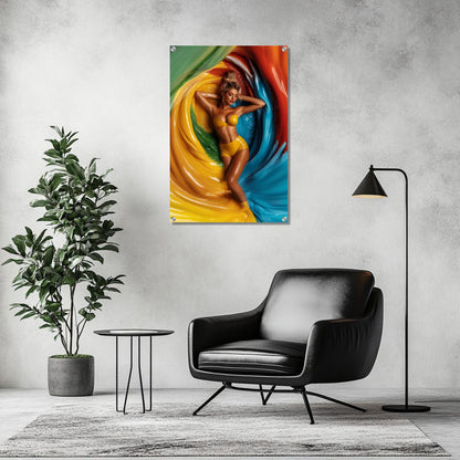 Drenched in Color | Acrylic Glass-MystBit Store