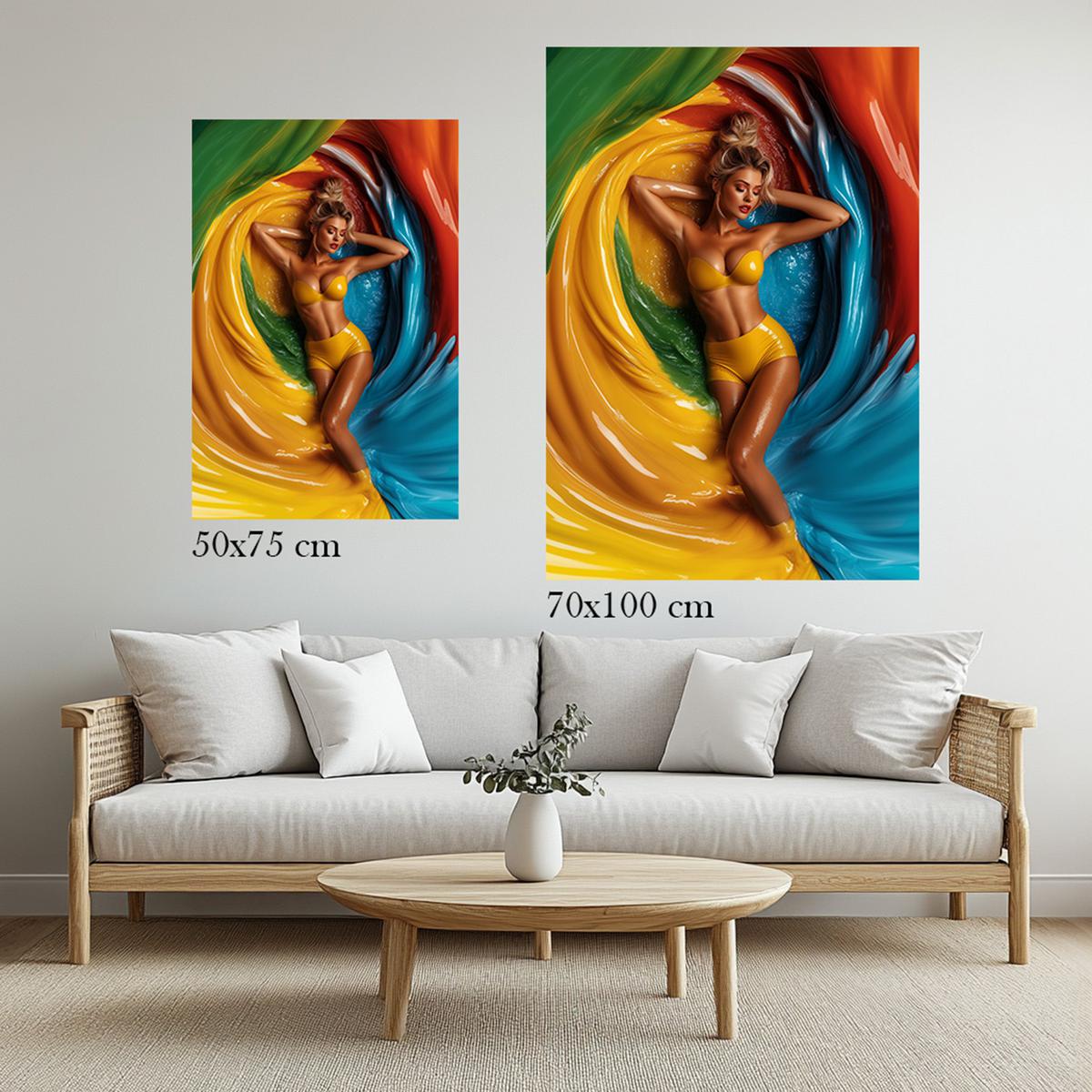 Drenched in Color | Acrylic Glass-MystBit Store