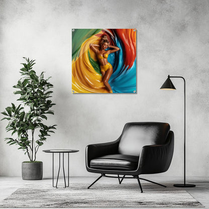 Drenched in Color | Acrylic Glass-MystBit Store